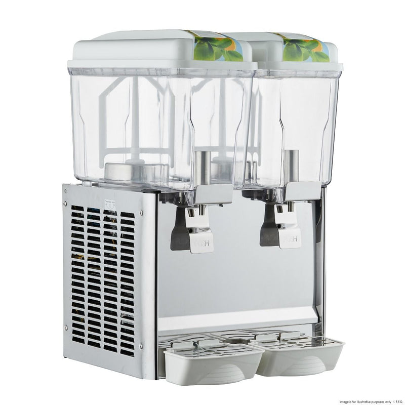 F.E.D Double Bowl Juice Dispenser KF12L-2