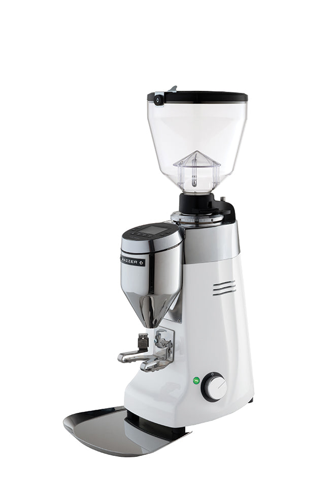 Mazzer Major V Electronic - Coffee Grinder - White