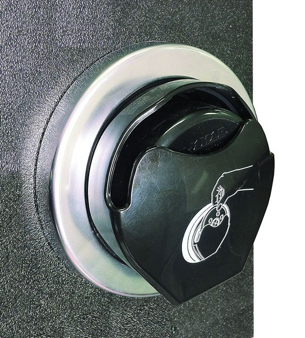 San Jamar Ez-Fit In-Counter Lid Dispenser to suit 70mm-95mm lid - L2200CFSM