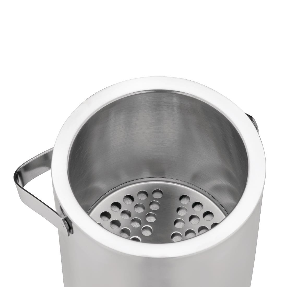 Olympia Ice Bucket with Lid & Tongs 1.2Ltr - L279