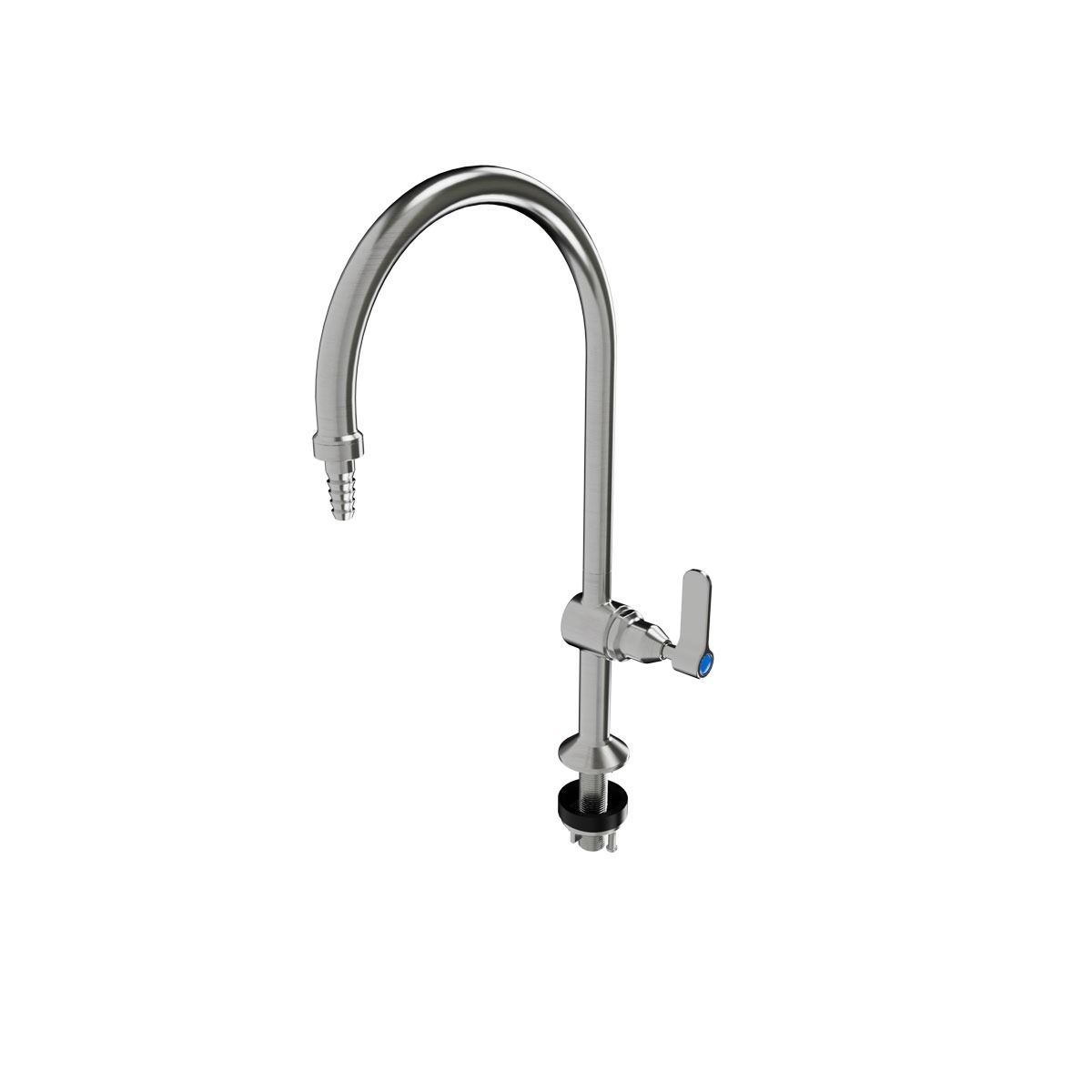 3Monkeez Lever Handle Type 16 Laboratory Tap with Tube Nozzle - T-3MSS-LABLFG16-TN