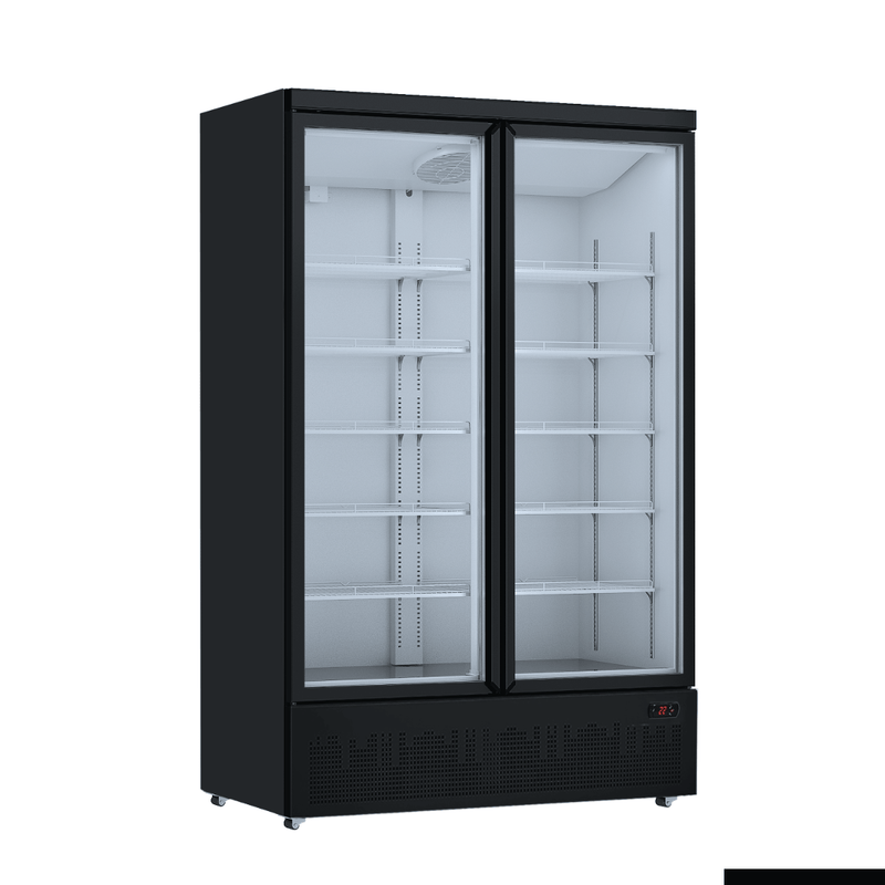 Thermaster Double Door Supermarket Fridge LG-1000BGBM