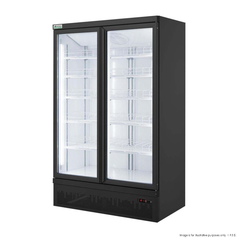 Thermaster Double Door Supermarket Fridge LG-1000BGBM