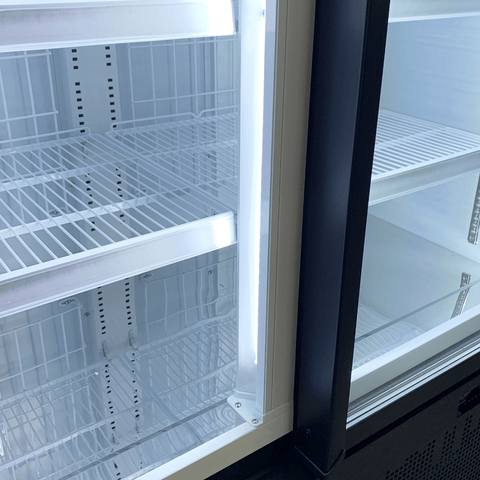 2NDs: Thermaster Double Door Supermarket Fridge - LG-1000bgbm-VIC557