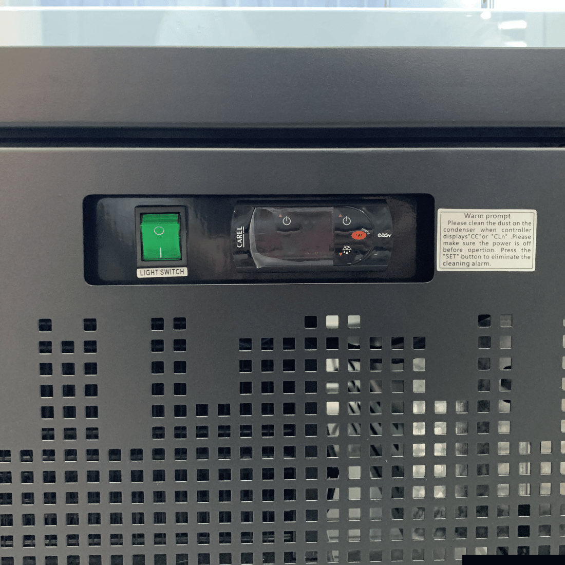 Thermaster Double Door Supermarket Fridge LG-1000BGBM