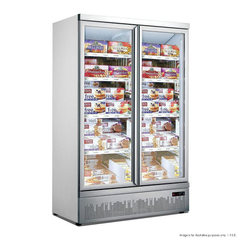 Thermaster Double Door Supermarket Freezer LG-1000GBMF