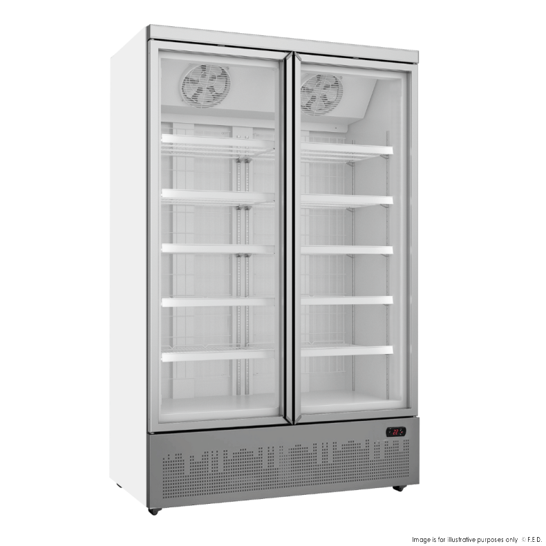 Thermaster Double Door Supermarket Freezer LG-1000GBMF