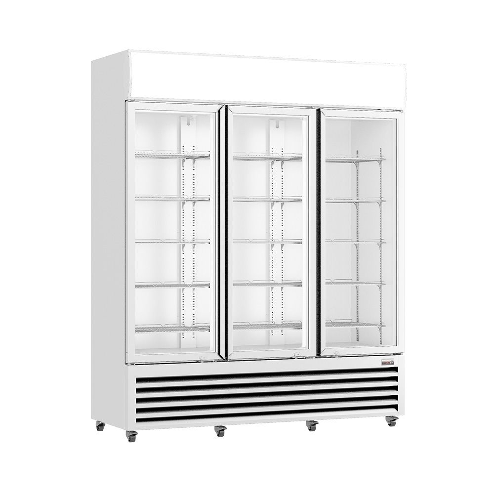 CLEARANCE - Thermaster Three Glass Door Colourbond Upright Drink Fridge - LG-1203P-QLD147