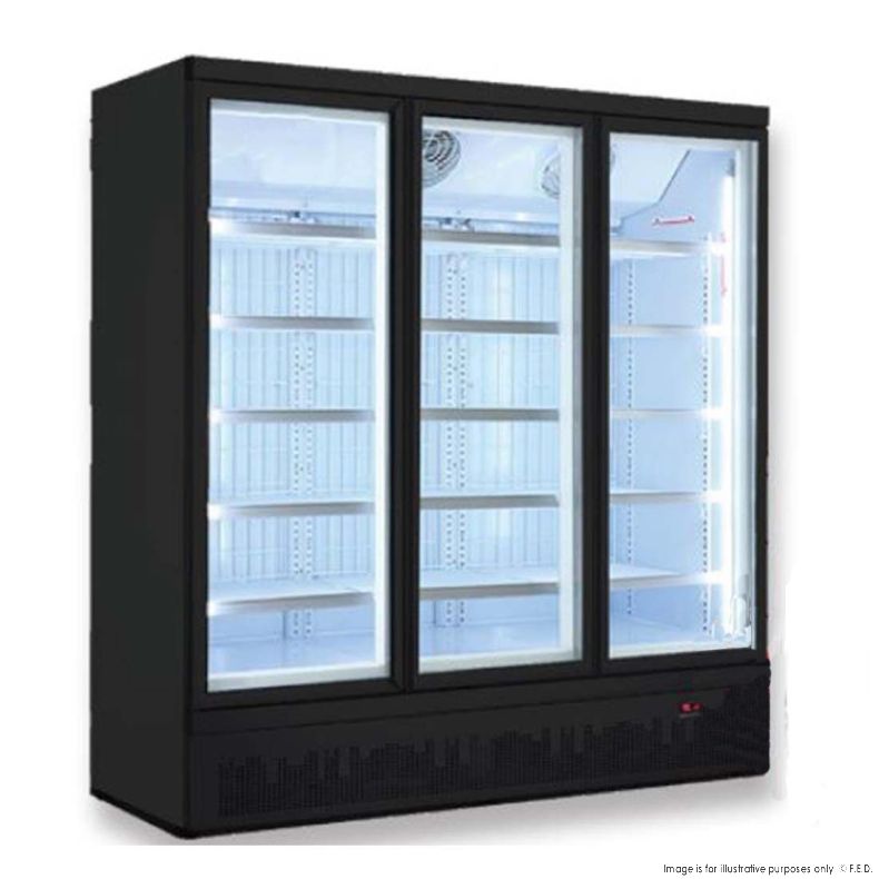 2NDs: Thermaster Triple Door Supermarket Fridge - LG-1500BGBM-QLD275