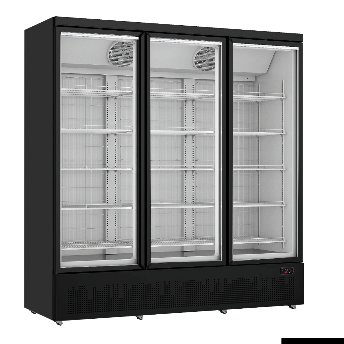 Thermaster Triple Door Supermarket Freezer LG-1500BGBMF
