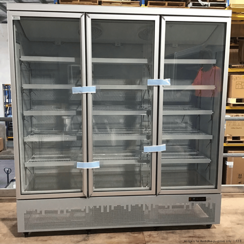 Ex-Showroom: Thermaster Triple Door Supermarket Fridge - LG-1500GBM-QLD277