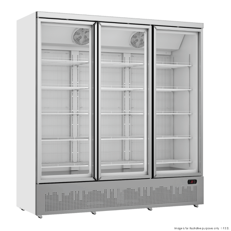 2NDs: Triple Door Supermarket Freezer LG-1500GBMF-SA17-1