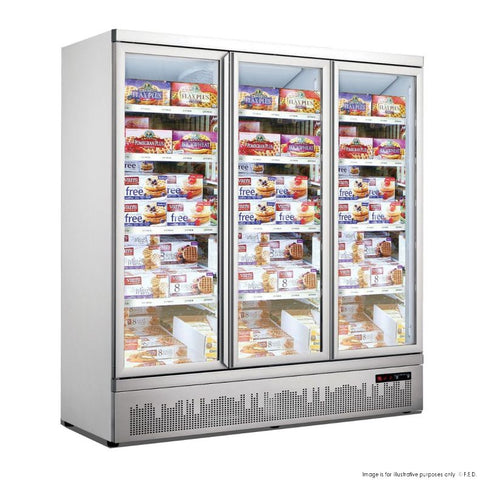 2NDs: Thermaster Triple Door Supermarket Freezer - LG-1500GBMF-QLD205