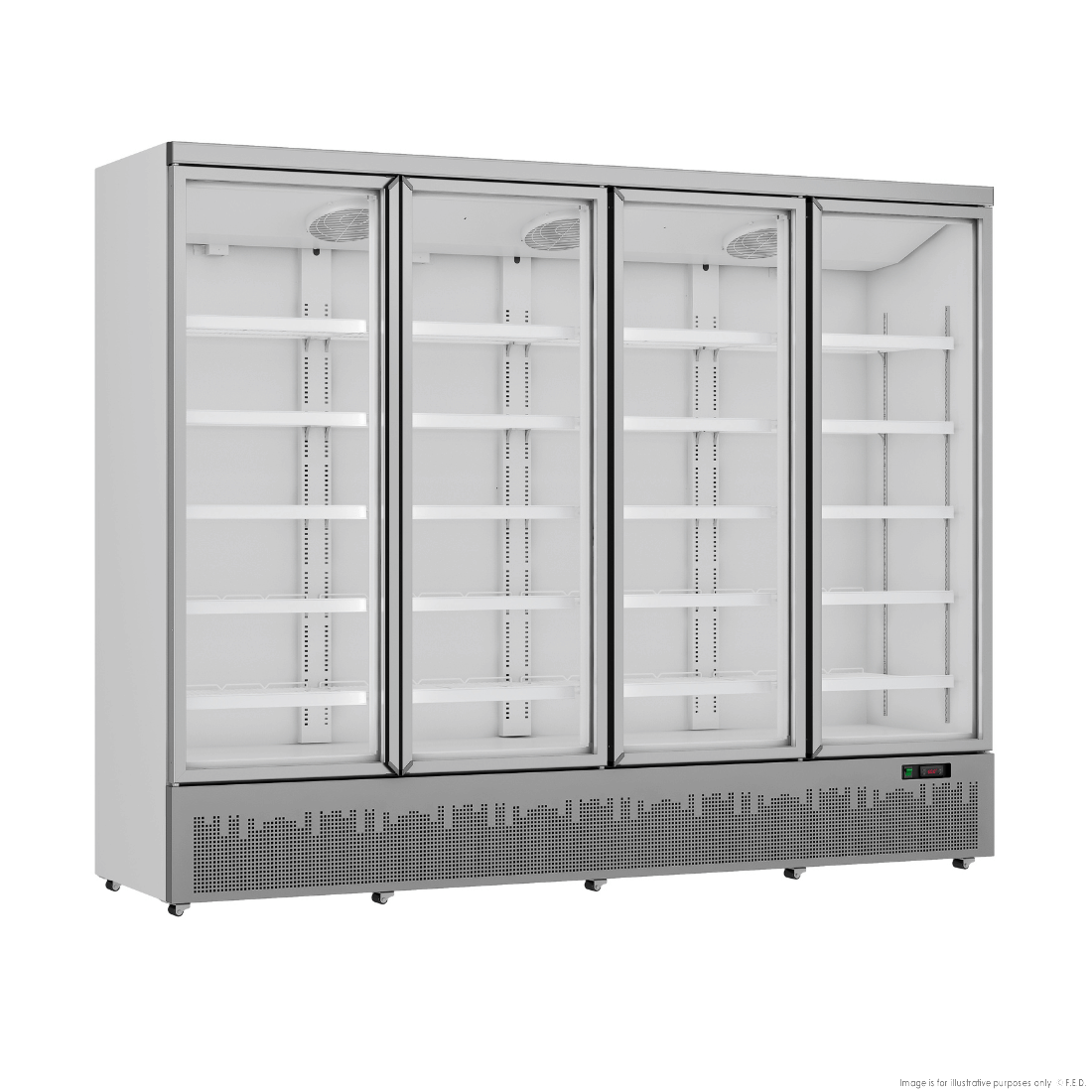 CLEARANCE - Thermaster Four Door Supermarket Fridge - LG-2200GBM - NSW2151