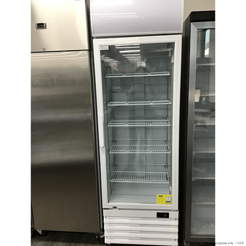 2NDs: Thermaster Single Glass Door Colourbond Upright Drink Fridge - Lg-370ge-VIC715