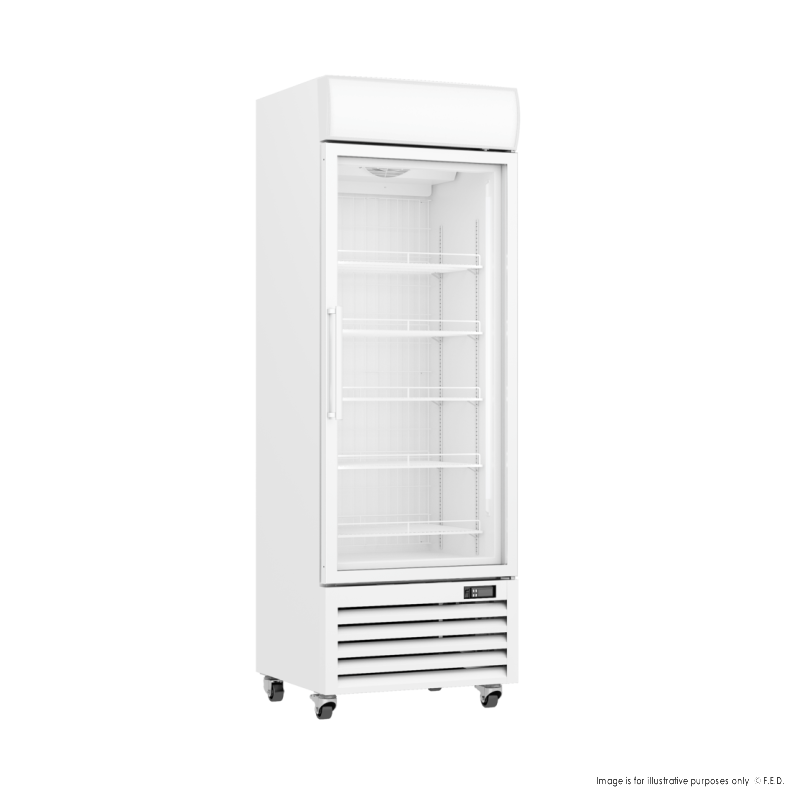 2NDs: Thermaster Upright Single Glass Door Freezer - LG-400PF-VIC528