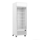 Thermaster 540L Single Glass Door Colourbond Upright Drink Fridge White LG-540P