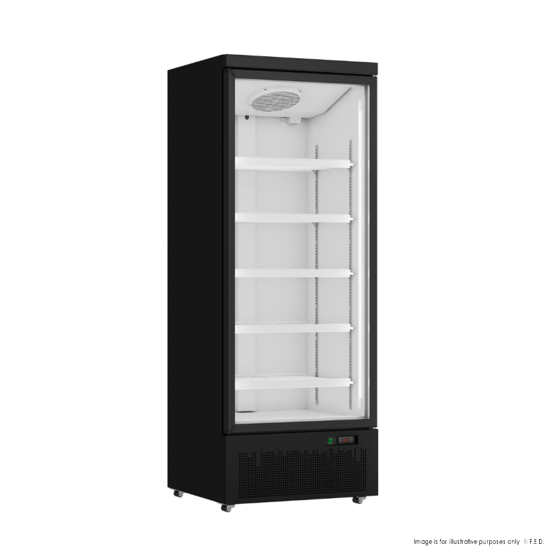 Ex-Showroom: Thermaster Door Supermarket Fridge Black - LG-600BGBM-NSW1912