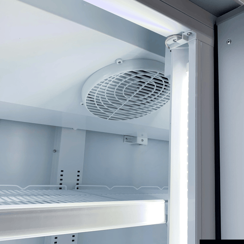 Thermaster Door Supermarket Fridge Black LG-600BGBM