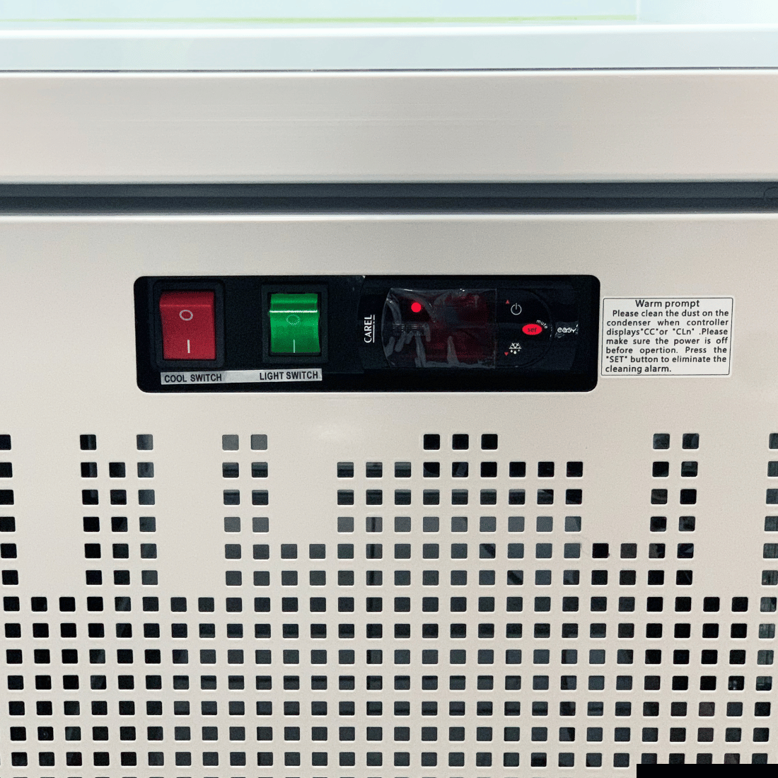Thermaster Door Supermarket Fridge Black LG-600BGBM