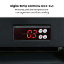 Thermaster Two Glass Door Colourbond Upright Drink Fridge LG-730BP