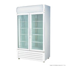 Thermaster 730L Two Glass Door Colourbond Upright Drink Fridge LG-730P