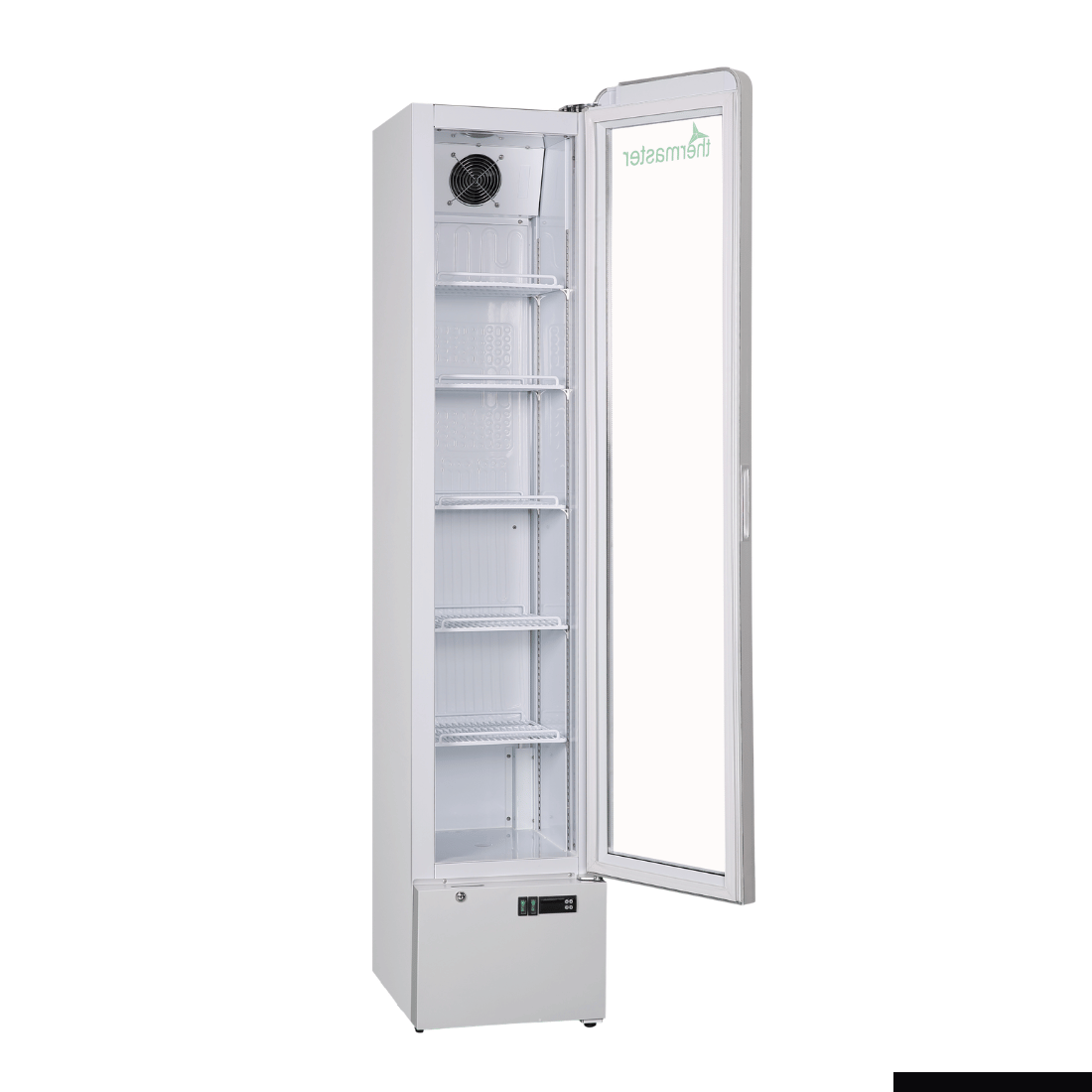 Thermaster SlimFit Upright Glass Door Beverage Fridge - LG166FA