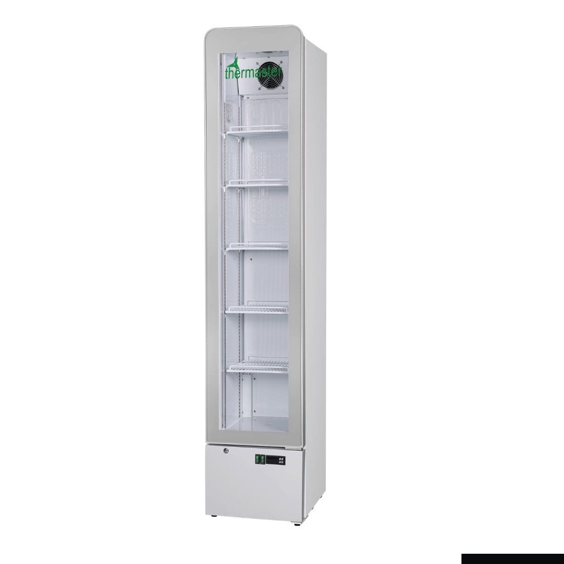 Thermaster SlimFit Upright Glass Door Beverage Fridge - LG166FA
