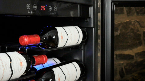 Grand Cru Label View 40SBLV Wine Fridge