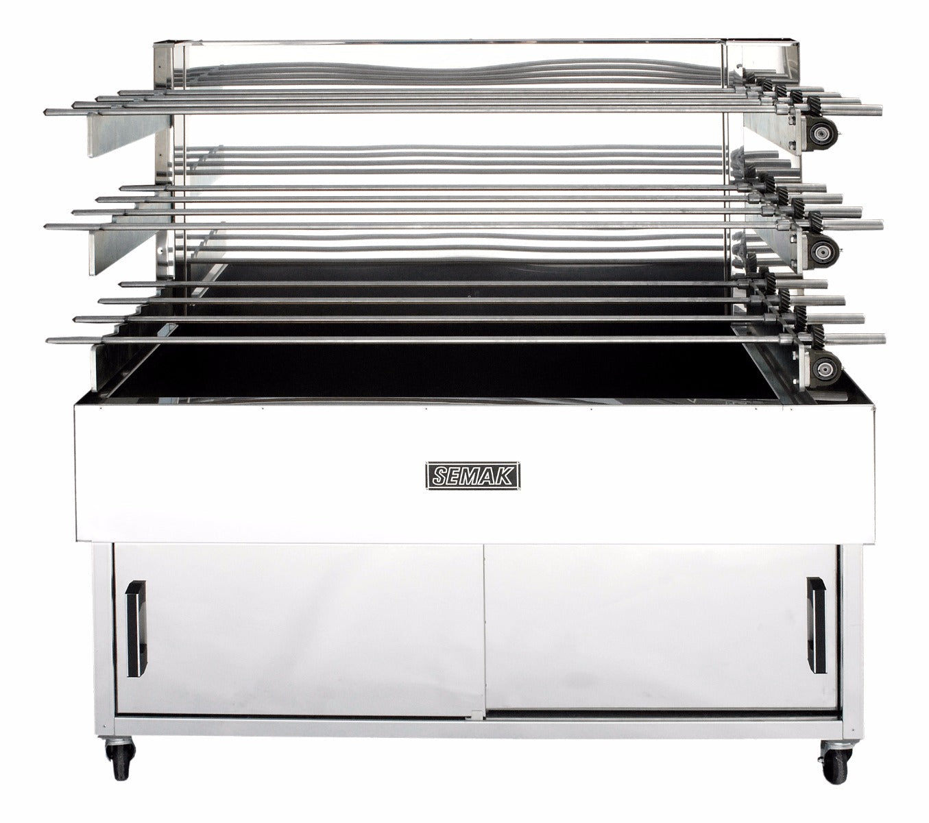 M28C 3 Tier Charcoal Rotisserie