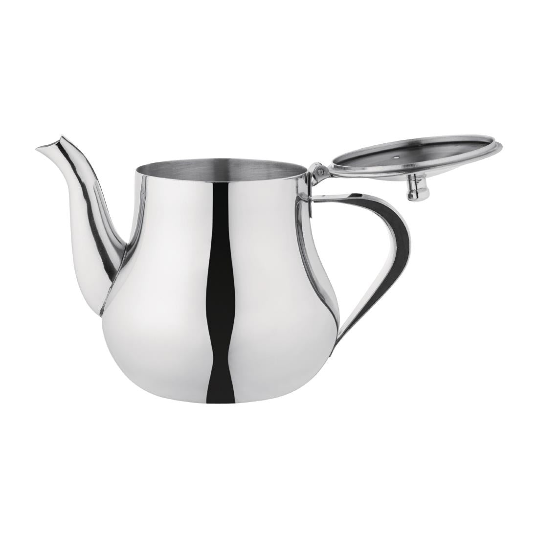 Olympia Arabian Stainless Steel Teapot 1Ltr - M982