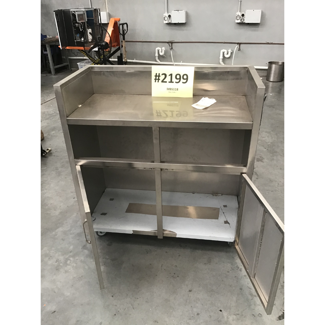 CLEARANCE - Modular System double Bin Mobile Station - MBS118-NSW2199
