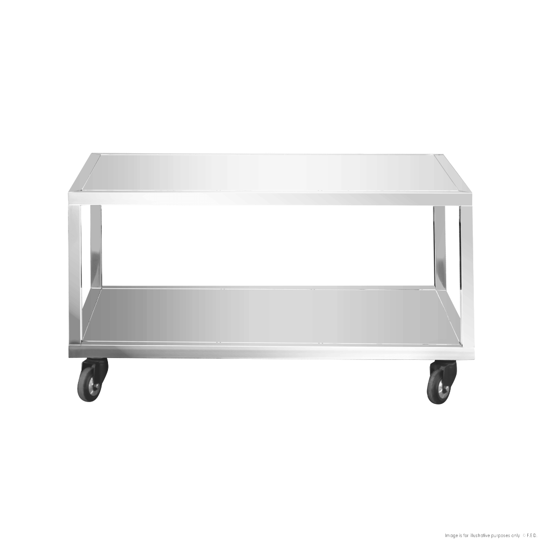 Bakermax Trolley for Stackable Electric Deck Bakery Oven - ME2-1D-S