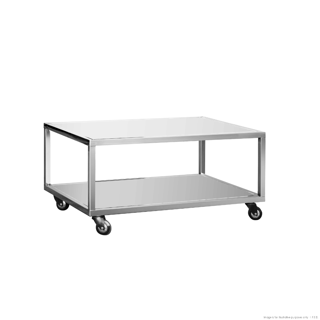 Bakermax Trolley for Stackable Electric Deck Bakery Oven - ME2-1D-S