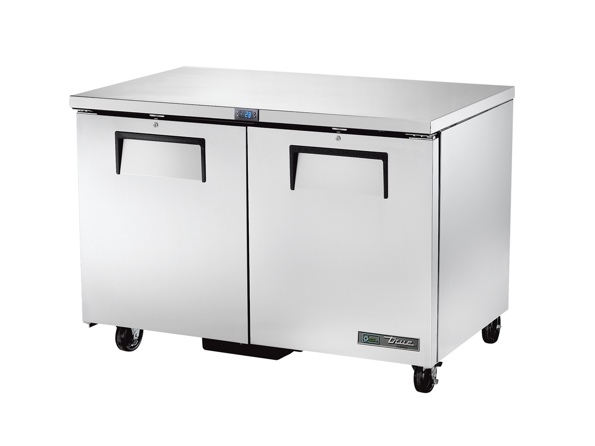 TRUE 2 Solid Door Solid Door Undercounter Freezer 1220mm Width - TUC-48F-HC