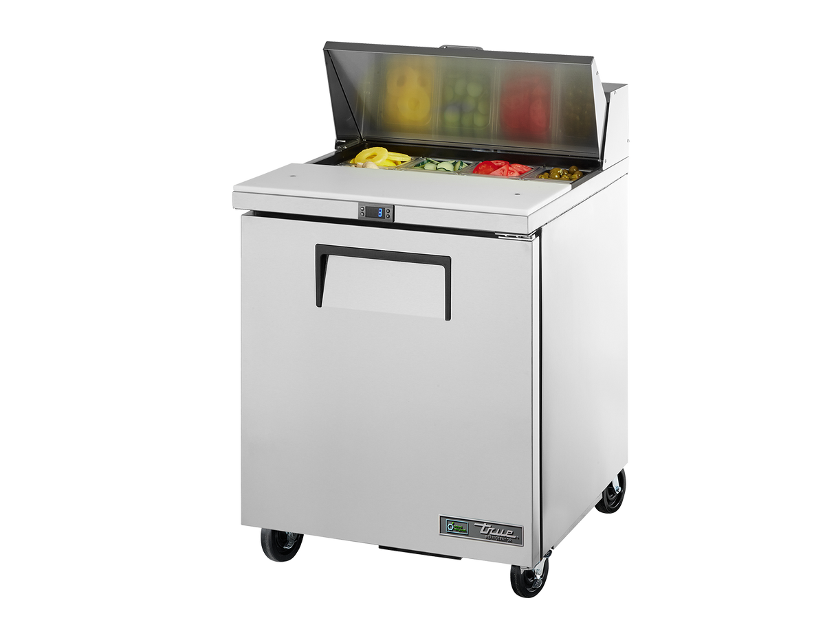 TRUE 1 Door Food Prep Fridge - TSSU-27-08-HC