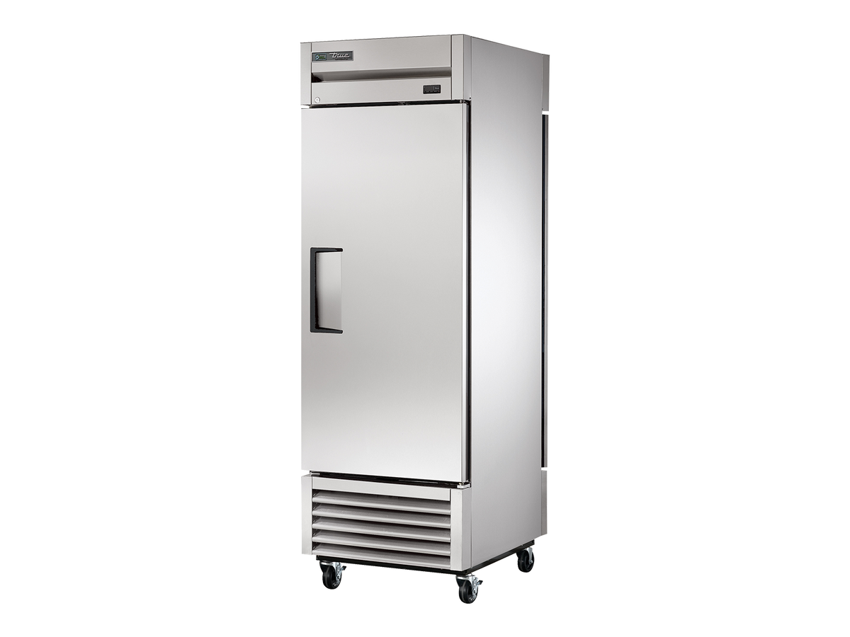TRUE 1 Pass-Thru Solid Swing Door Refrigerator - T-23PT-HC