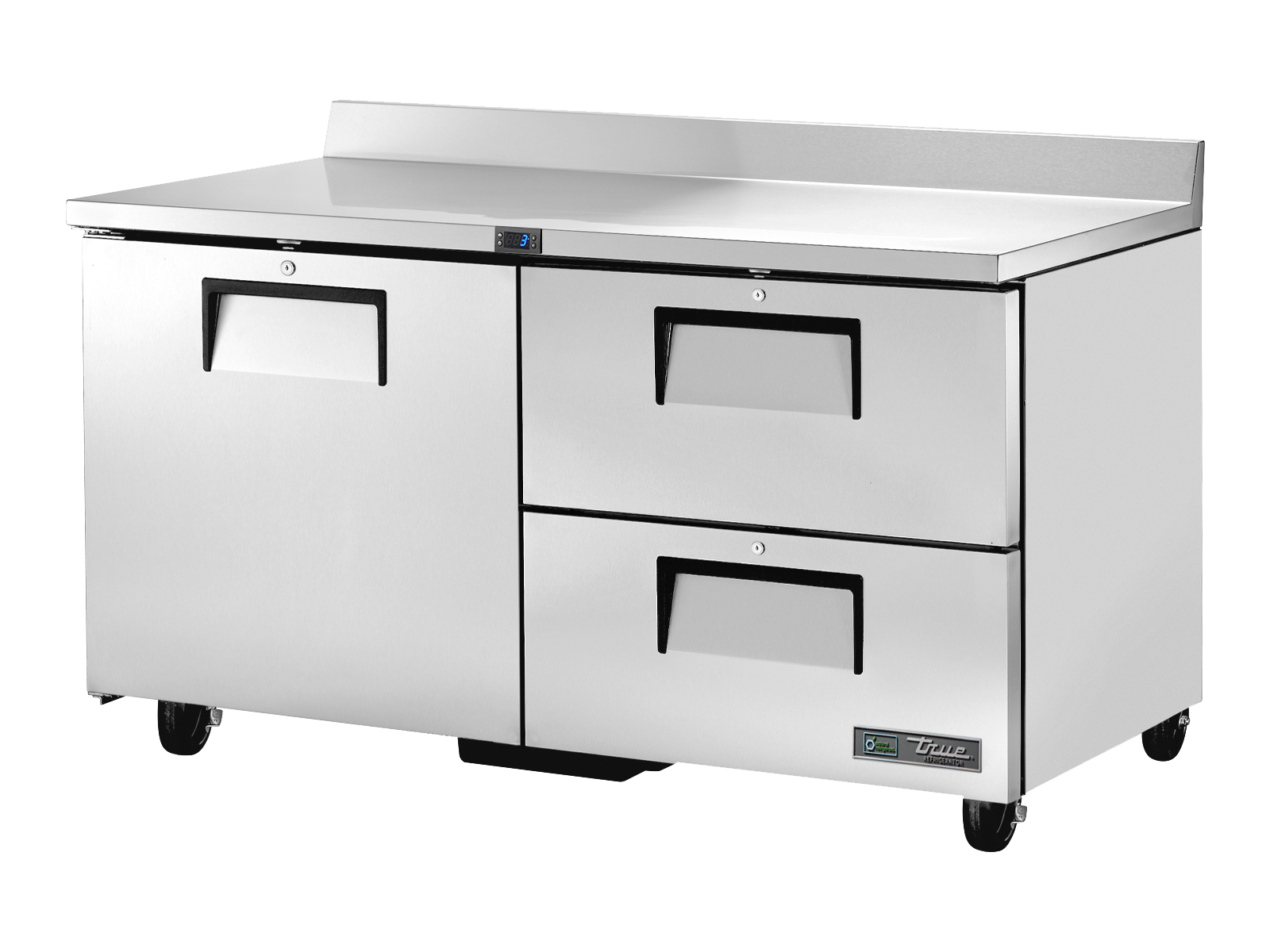 TRUE 2 Drawer 1 Door Undercounter/Worktop Refrigerator 1530mm Width - TWT-60D-2-HC