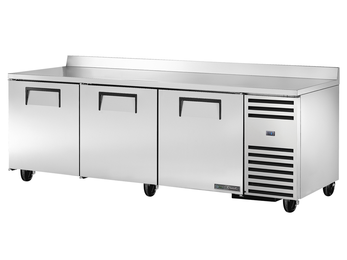TRUE 3 Solid Door Undercounter/Worktop Refrigerator 2360mm Width - TWT-93-HC
