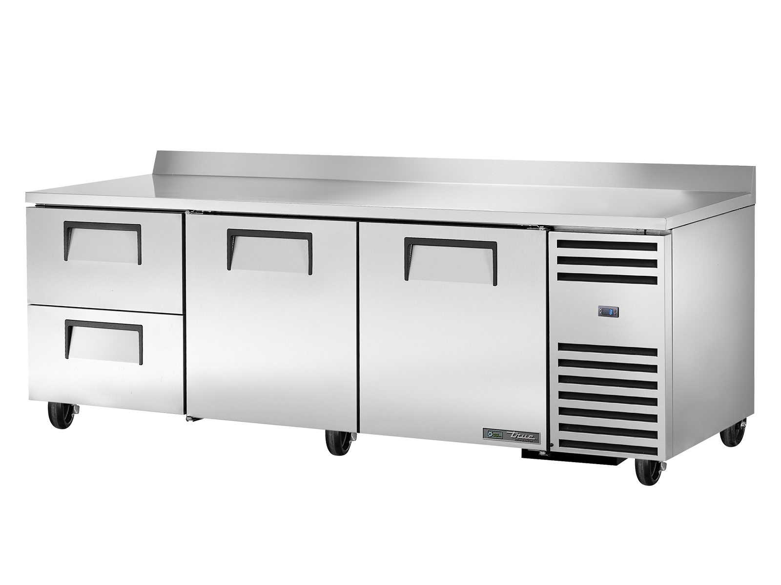 TRUE 2 Drawer 2 Solid Door Undercounter/Worktop Refrigerator - TWT-93D-2-HC