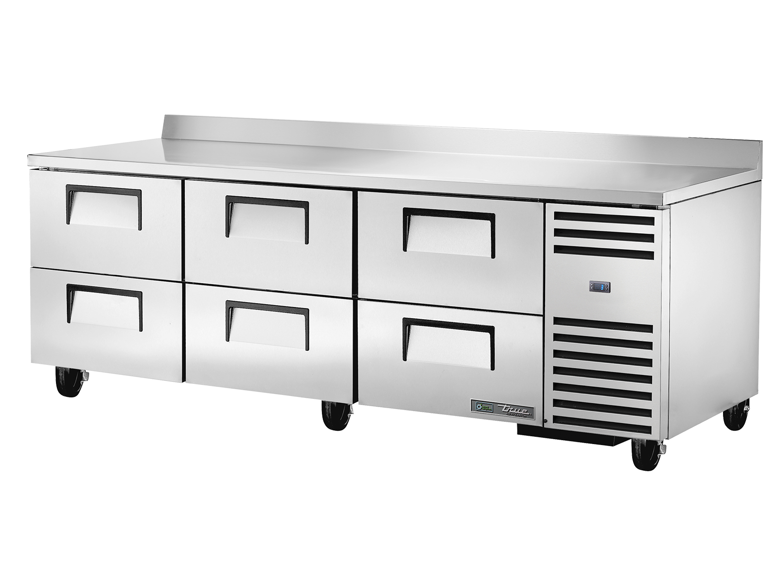 TRUE 6 Drawer Undercounter/Worktop Refrigerator - TWT-93D-6-HC