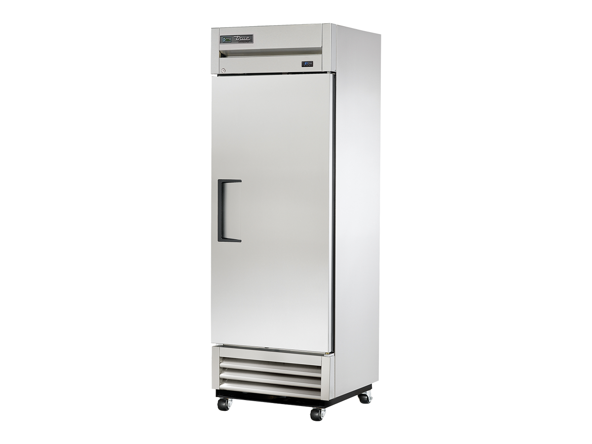 TRUE Reach-In 1 Left-Hinged Solid Swing Door Refrigerator - T-19-HC LH