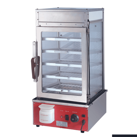 2NDs: Benchstar Heavy Duty Electric steamer 1.2kw display cabinet  MME-500H-S-VIC256