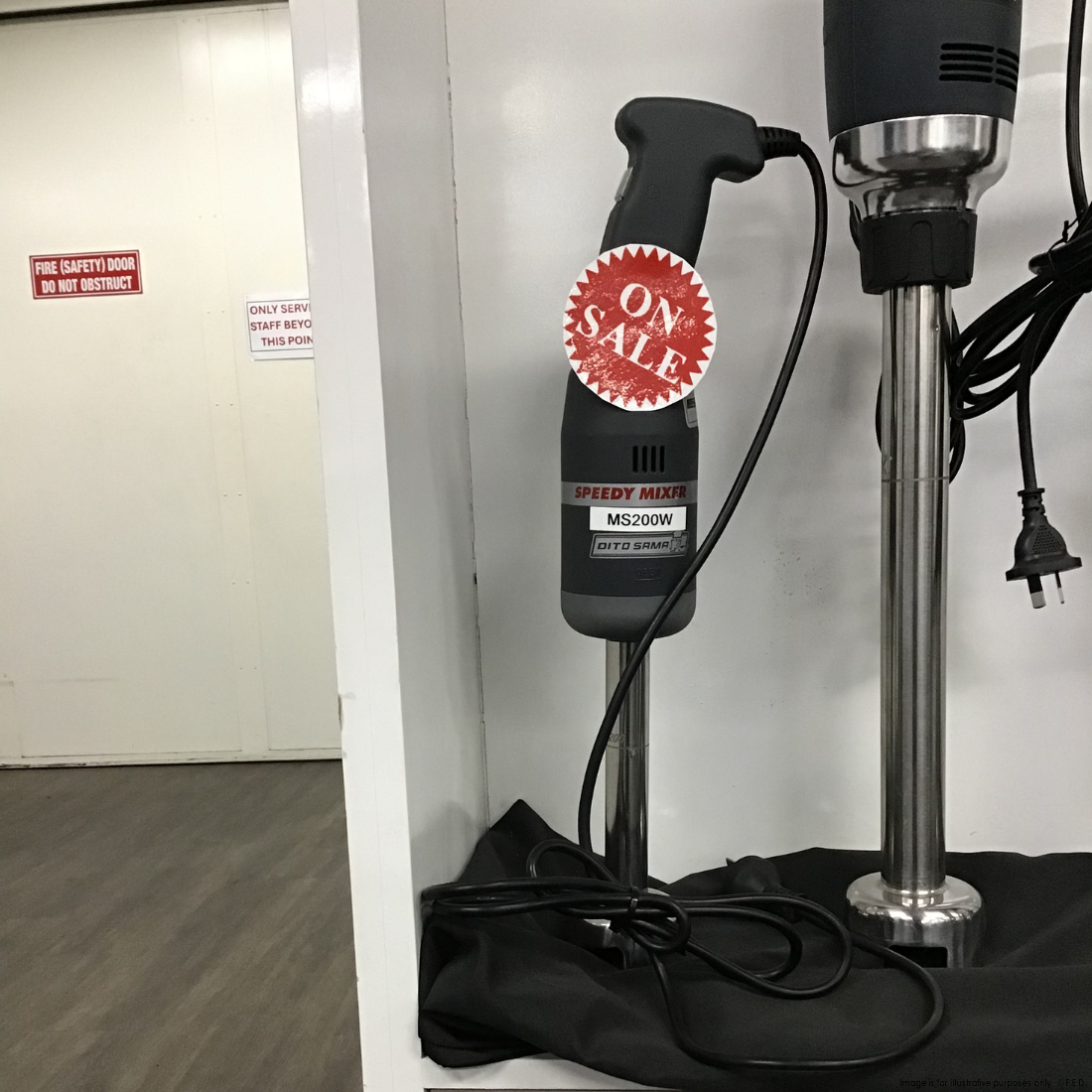 CLEARANCE - Dito Sama Speedy Portable Mixer Stick Blenders 20cm Tube - MS200-VIC1051