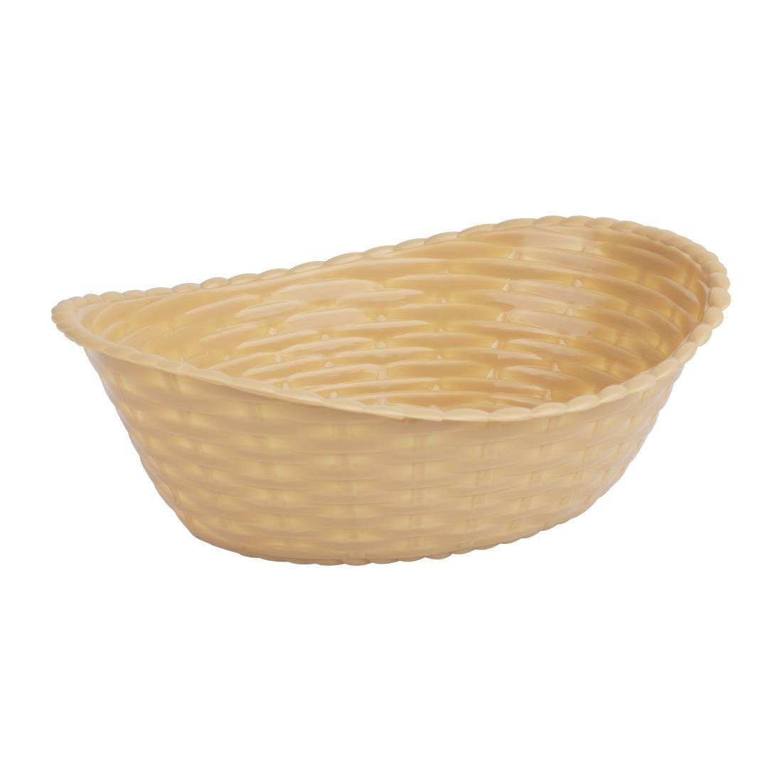 Olympia Kristallon Oval Polypropylene Basket - P017