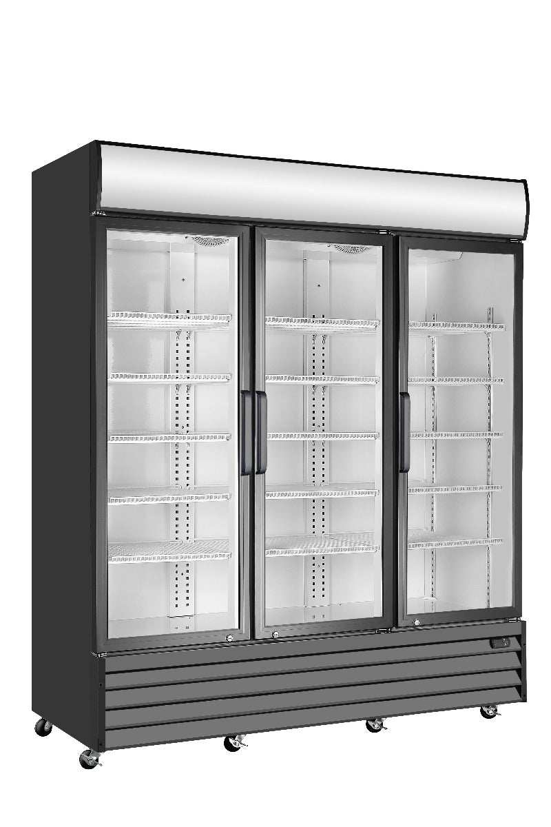 Snowman Three Glass Door Mounted Fridge P1500WB