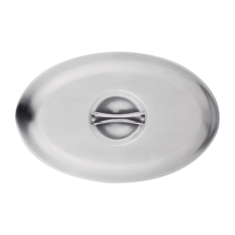 Olympia Oval Vegetable Dish Lid 250 x 170mm - P182