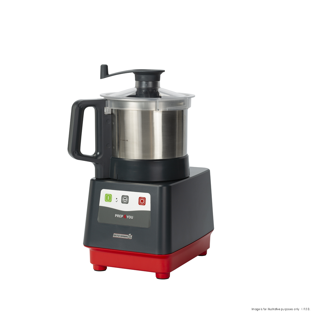 Dito Sama Dito Sama Prep4You Cutter Mixer Food Processor 1 Speed 3.6L Stainless Steel Bowl P4U-PS3S