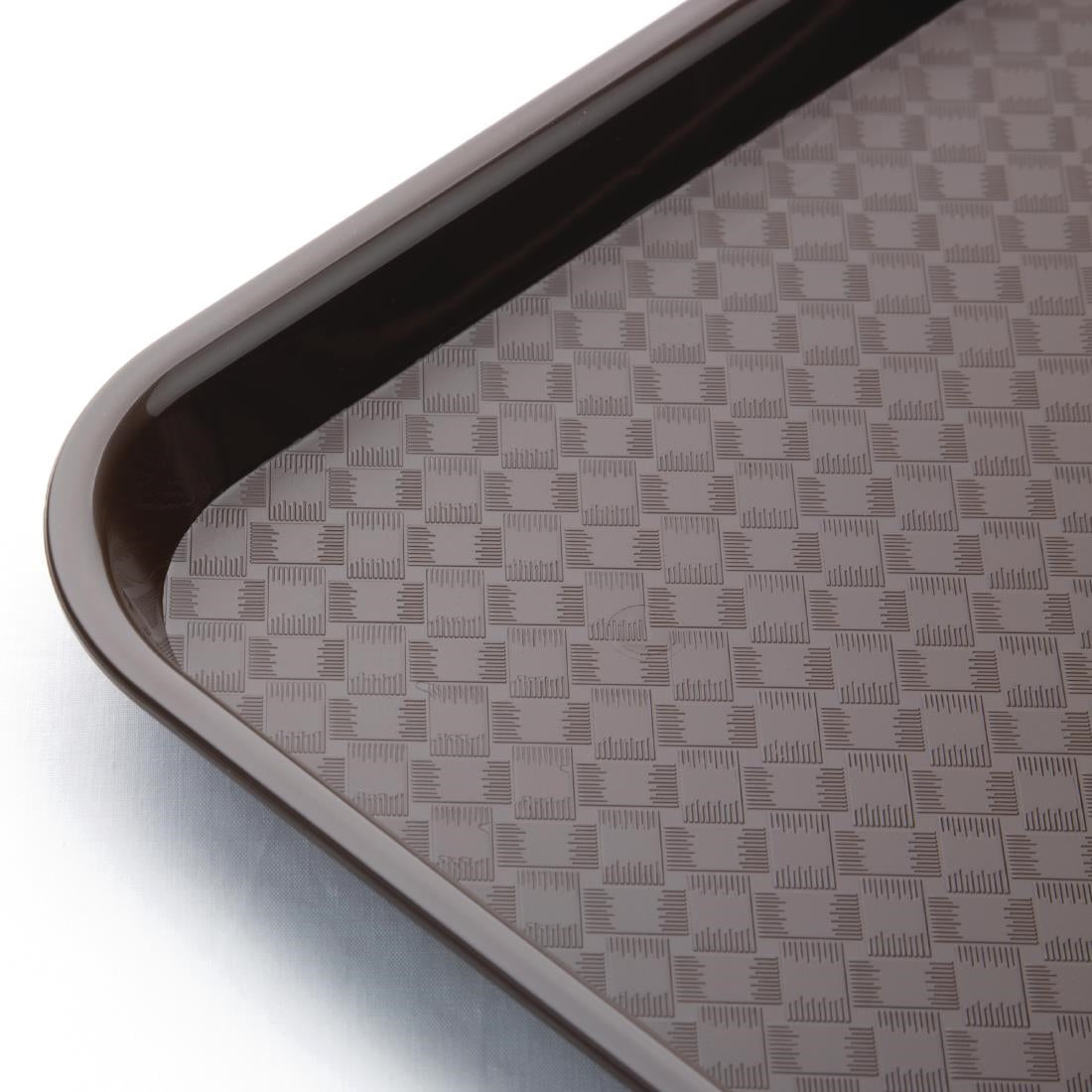 Olympia Kristallon Polypropylene Foodservice Tray 350 x 450mm Brown - P509