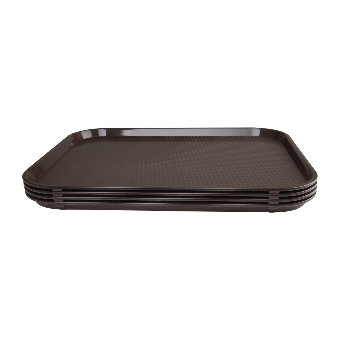 Olympia Kristallon Polypropylene Foodservice Tray 350 x 450mm Brown - P509